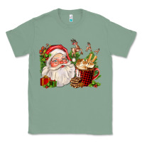 Sage santa and hot cocoa cup Classic Tee - FaDigitalArtStudio