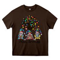 Chocolate Brown autism awarenes Heavy Core Tee - SublimationCraftShop