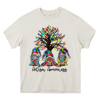 Cream autism awarenes Heavy Core Tee - SublimationCraftShop
