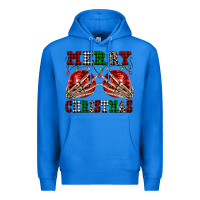 True Royal Merry Christmas skeleton hands boobs Premium Hoodie - NancyCooperArtShop