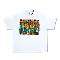 White thankful pumpkin Urban Heavy Tee - RanaPortraitStore