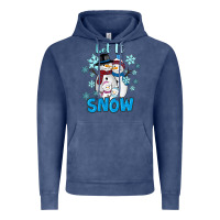 Vintage Denim Let It Snow Vintage Hoodie - RanaPortraitStore