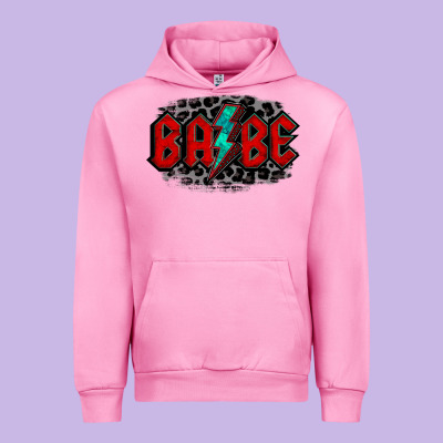 Lightning Bolt Babe Urban Hoodie Designed By Jasminsmagicworld