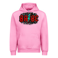 Fuchsia Pink lightning bolt babe Urban Hoodie - Jasminsmagicworld