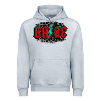 Heather Grey lightning bolt babe Urban Hoodie - Jasminsmagicworld