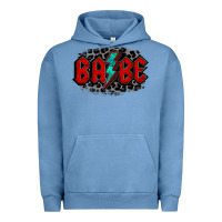 Pigment Pebble Blue lightning bolt babe Urban Hoodie - Jasminsmagicworld
