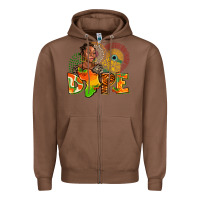 Chestnut dope juneteenth Zipper Hoodie - AdoDesignShop
