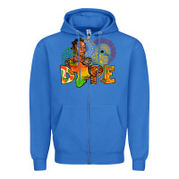 True Royal dope juneteenth Zipper Hoodie - AdoDesignShop