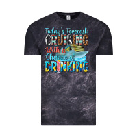 Cloud Black todays forecast  cruising with a chance of drinkin Vintage Tee - texasbilliewilder