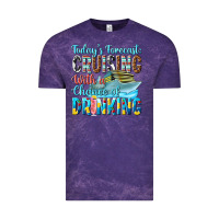 Cloud Purple todays forecast  cruising with a chance of drinkin Vintage Tee - texasbilliewilder