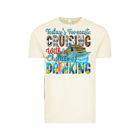 Todays Forecast  Cruising With A Chance Of Drinkin Vintage Tee | Teevron