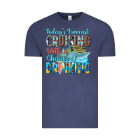 Vintage Denim todays forecast  cruising with a chance of drinkin Vintage Tee - texasbilliewilder