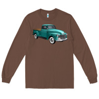 Chestnut western truck right 34 view Long Sleeve Tee - FaDigitalArtStudio