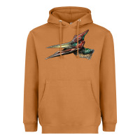 Meerkat Pteranodon Face Heavyweight Hoodie - LillyAllenDesigns
