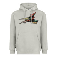 Moon Dust Pteranodon Face Heavyweight Hoodie - LillyAllenDesigns