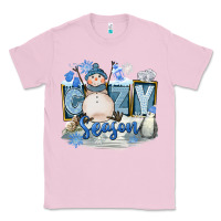 Bubblegum Pink Cozy Season Classic Tee - FaDigitalArtStudio