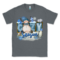 Charcoal Heather Cozy Season Classic Tee - FaDigitalArtStudio