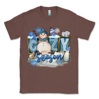 Chestnut Cozy Season Classic Tee - FaDigitalArtStudio