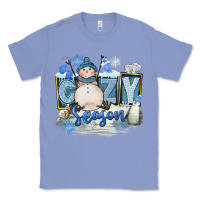 Colony Blue Cozy Season Classic Tee - FaDigitalArtStudio