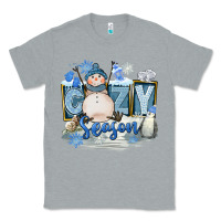 Heather Grey Cozy Season Classic Tee - FaDigitalArtStudio