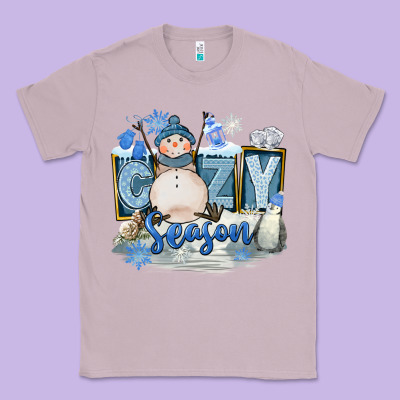 Cozy Season Classic Tee Designed By Fadigitalartstudio