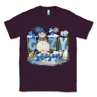 Plum Cozy Season Classic Tee - FaDigitalArtStudio