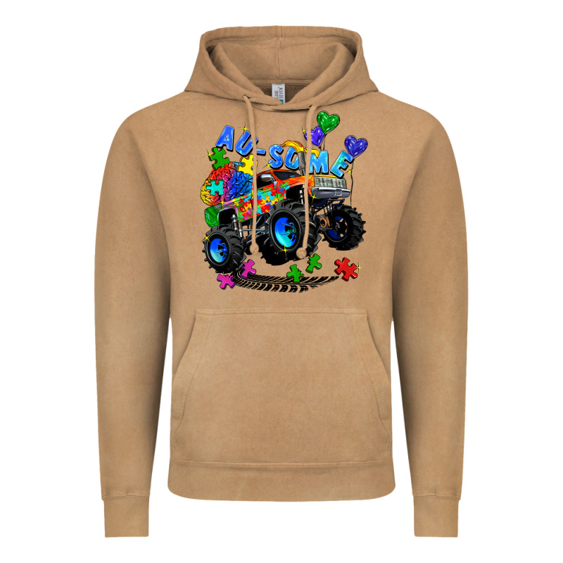 Monster Truck Au Some Vintage Hoodie by Zillion Design Studio | Teevron