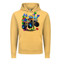 Vintage Mustard monster truck au some Vintage Hoodie - Zillion Design Studio
