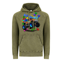 Vintage Olive monster truck au some Vintage Hoodie - Zillion Design Studio