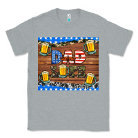 Heather Grey dad life with beers Classic Tee - HRA Design Shop