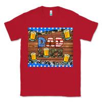 Red dad life with beers Classic Tee - HRA Design Shop