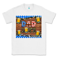 White dad life with beers Classic Tee - HRA Design Shop