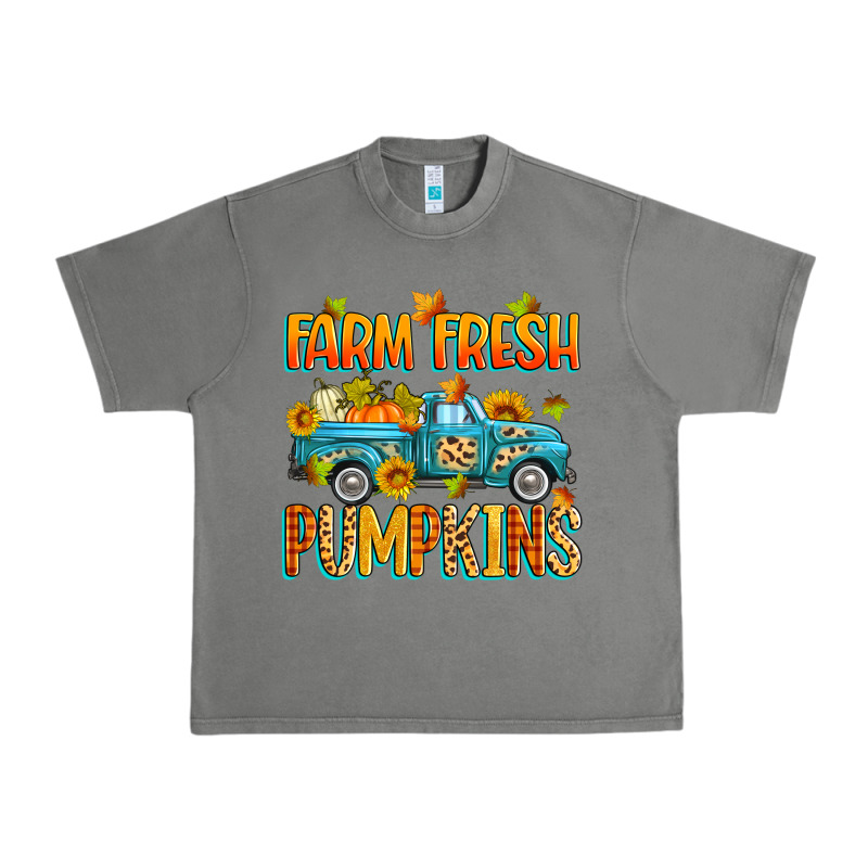 Farm Fresh Pumpkins Urban Heavy Tee by Zillion Design Studio | Teevron