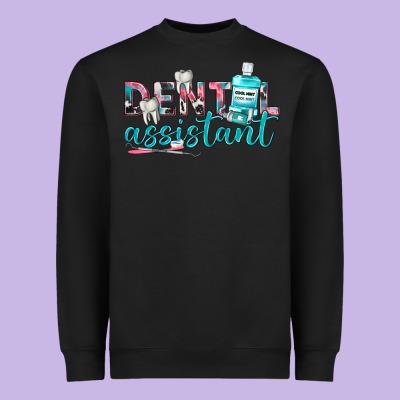 Dental Assistant Heavyweight Sweatshirt Designed By Texasbilliewilder
