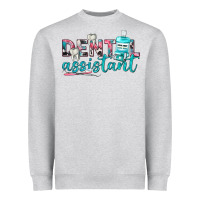 Heather Grey dental assistant Heavyweight Sweatshirt - texasbilliewilder