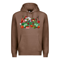 Chestnut Christmas Game Controller Premium Hoodie - MaliasSmallBusiness