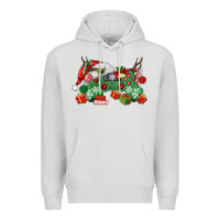 Dove Grey Christmas Game Controller Premium Hoodie - MaliasSmallBusiness