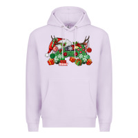 Lilac Christmas Game Controller Premium Hoodie - MaliasSmallBusiness