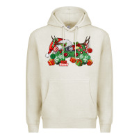 Oatmeal Heather Christmas Game Controller Premium Hoodie - MaliasSmallBusiness