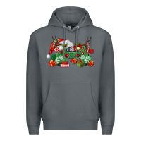 Rock Christmas Game Controller Premium Hoodie - MaliasSmallBusiness