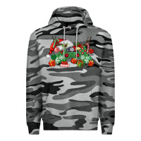Slate Camo Christmas Game Controller Premium Hoodie - MaliasSmallBusiness