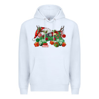 White Christmas Game Controller Premium Hoodie - MaliasSmallBusiness