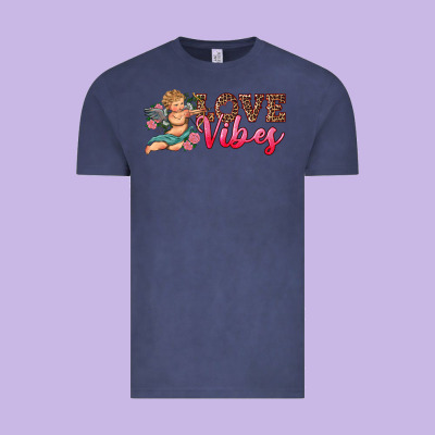 Love Vibes Cupid Vintage Tee Designed By Ranaportraitstore