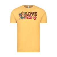 Vintage Mustard love vibes cupid Vintage Tee - RanaPortraitStore