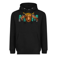 Black highland cow mom Heavyweight Hoodie - Jasminsmagicworld