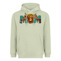 Matcha highland cow mom Heavyweight Hoodie - Jasminsmagicworld
