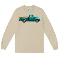 Mushroom western truck right side view Long Sleeve Tee - FaDigitalArtStudio