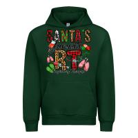 Forest Green santa's favorite rt respiratory therapist Urban Hoodie - Jasminsmagicworld