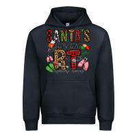 Navy santa's favorite rt respiratory therapist Urban Hoodie - Jasminsmagicworld