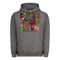 Pigment Tornado santa's favorite rt respiratory therapist Urban Hoodie - Jasminsmagicworld